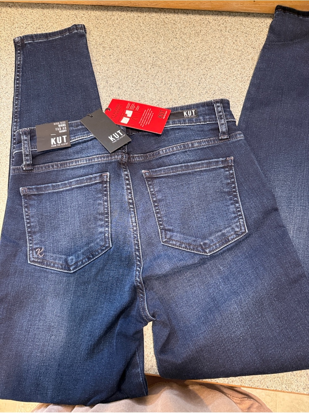 Kut from the Kloth womens SZ 2 high rise Diana Jeans skinny NWT